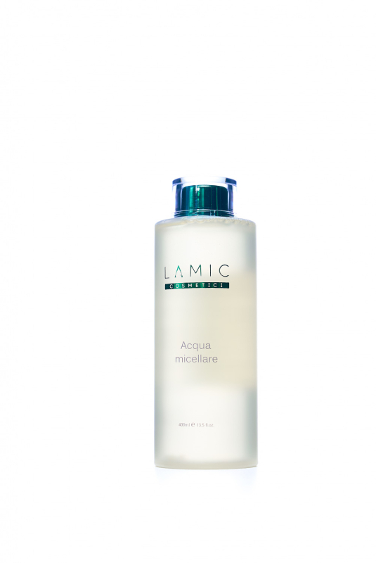 Міцелярна вода з гіалуроновою кислотою від Lamic «Acqua micellare» для дбайливого очищення шкіри