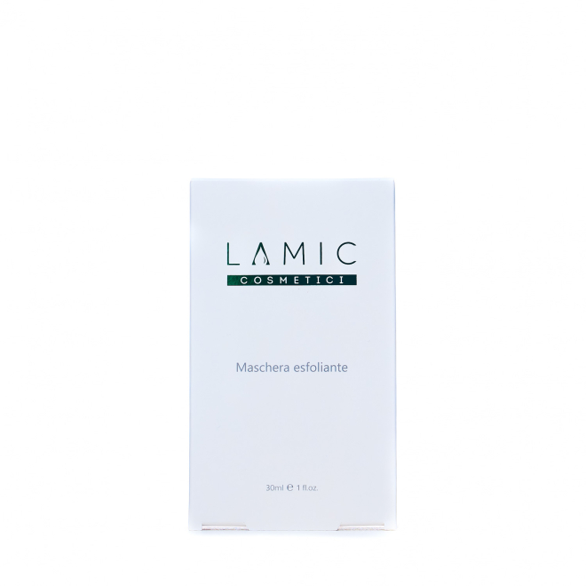 Маска-ексфоліант від Lamic «Maschera esfoliante» набір із 3 масок, пілінг з фруктовими кислотами