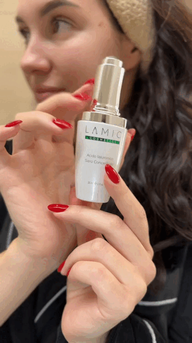 Сироватка з гіалуроновою кислотою для інтенсивного зволоження шкіри від Lamic «Acido ialuronico» 
