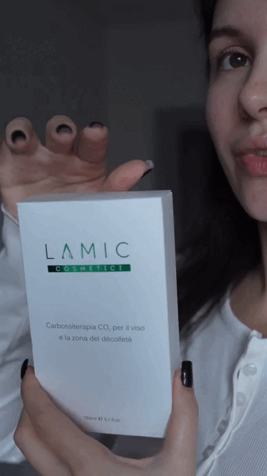 Карбоксітерапія CO2 для обличчя та зони декольте від Lamic ,  «Carbossiterapia CO2 per il viso e la zona del decollete»