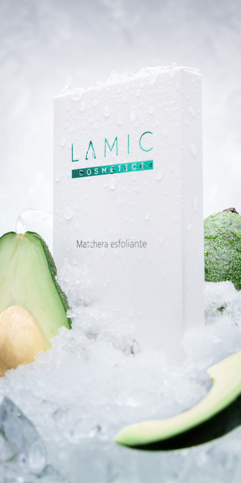 Маска — ексфоліант «Lamic Maschera esfoliante» набір із 3 масок